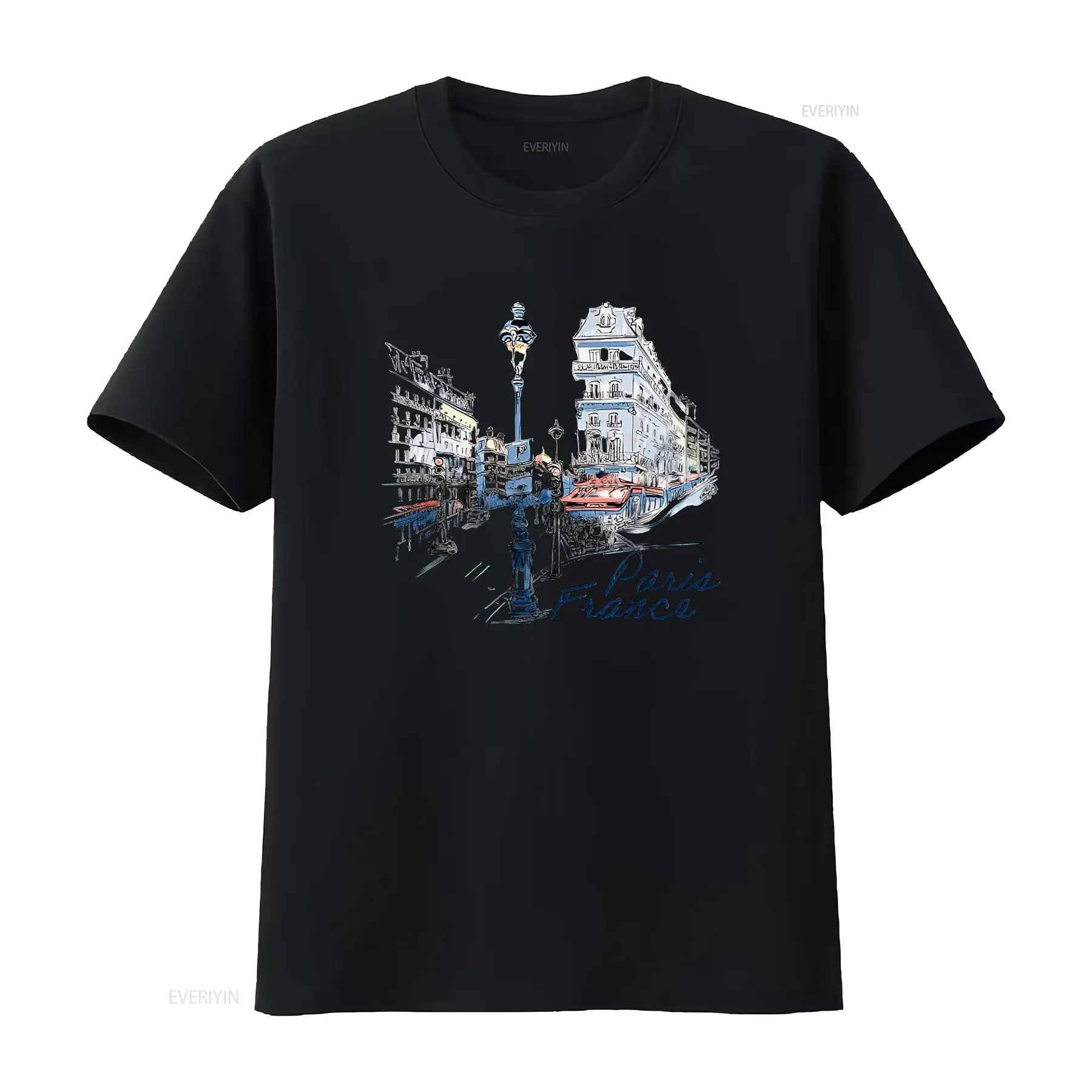 Vintage Fashion Paris - T-shirt souvenir di Parigi Francia T-shirt