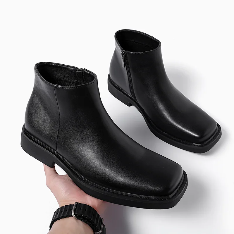 Vintage Fashion Aesthetic - Scarpe casual in pelle da uomo