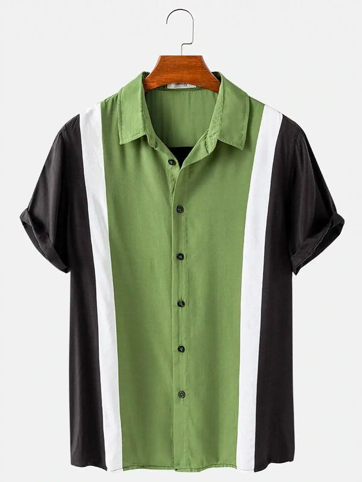 Bowling Shirt Camp - Camicia da uomo vintage anni '50