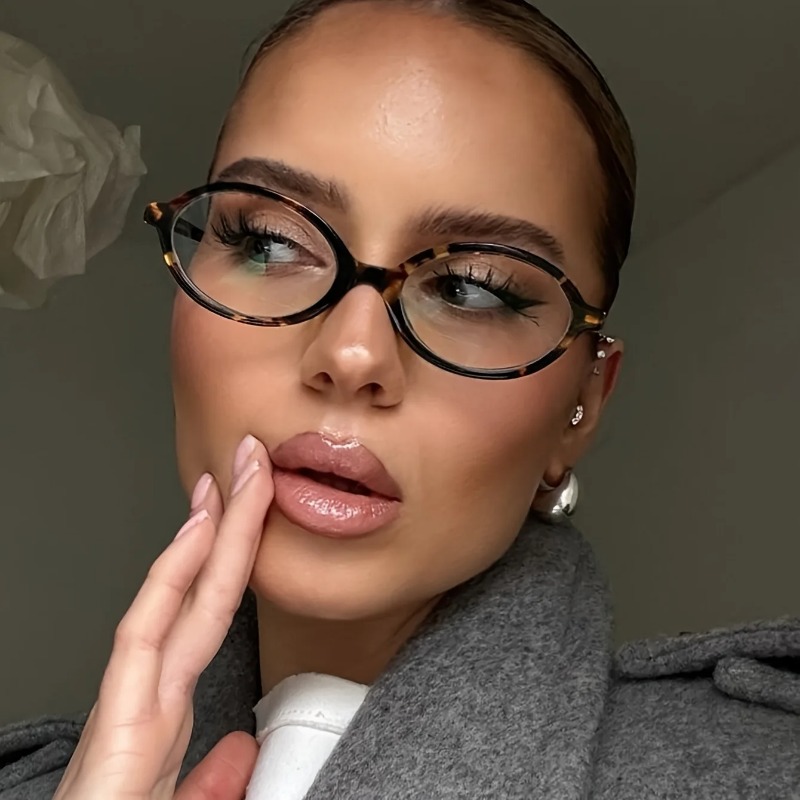 Vintage Fashion Glasses - Occhiali da Sole Ovali Vintage Donna,