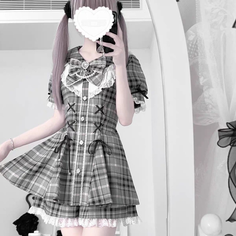 Vintage Fashion Japan - Set Abito Dolce Stile Lolita Giapponese
