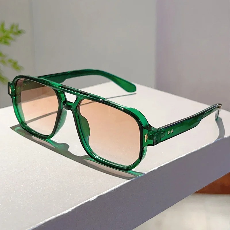 Vintage Fashion Glasses - Nuovi Occhiali da Sole Quadrati Vintage