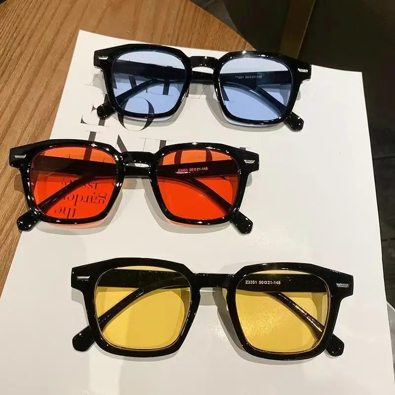 Vintage Fashion Glasses - Occhiali da Sole Rettangolari Vintage da