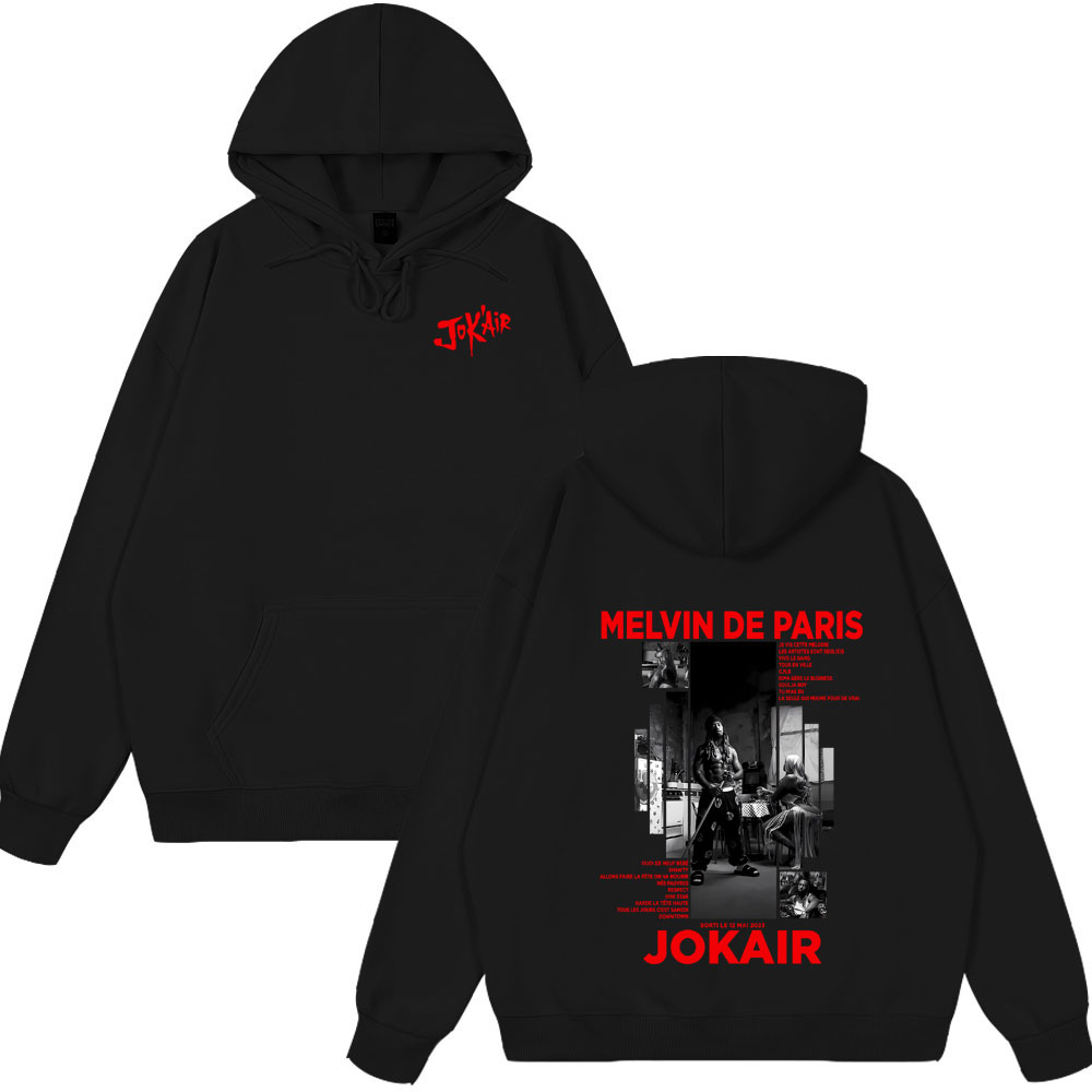 Vintage Fashion Paris - Rapper Jok'air Melvin De Paris Felpa