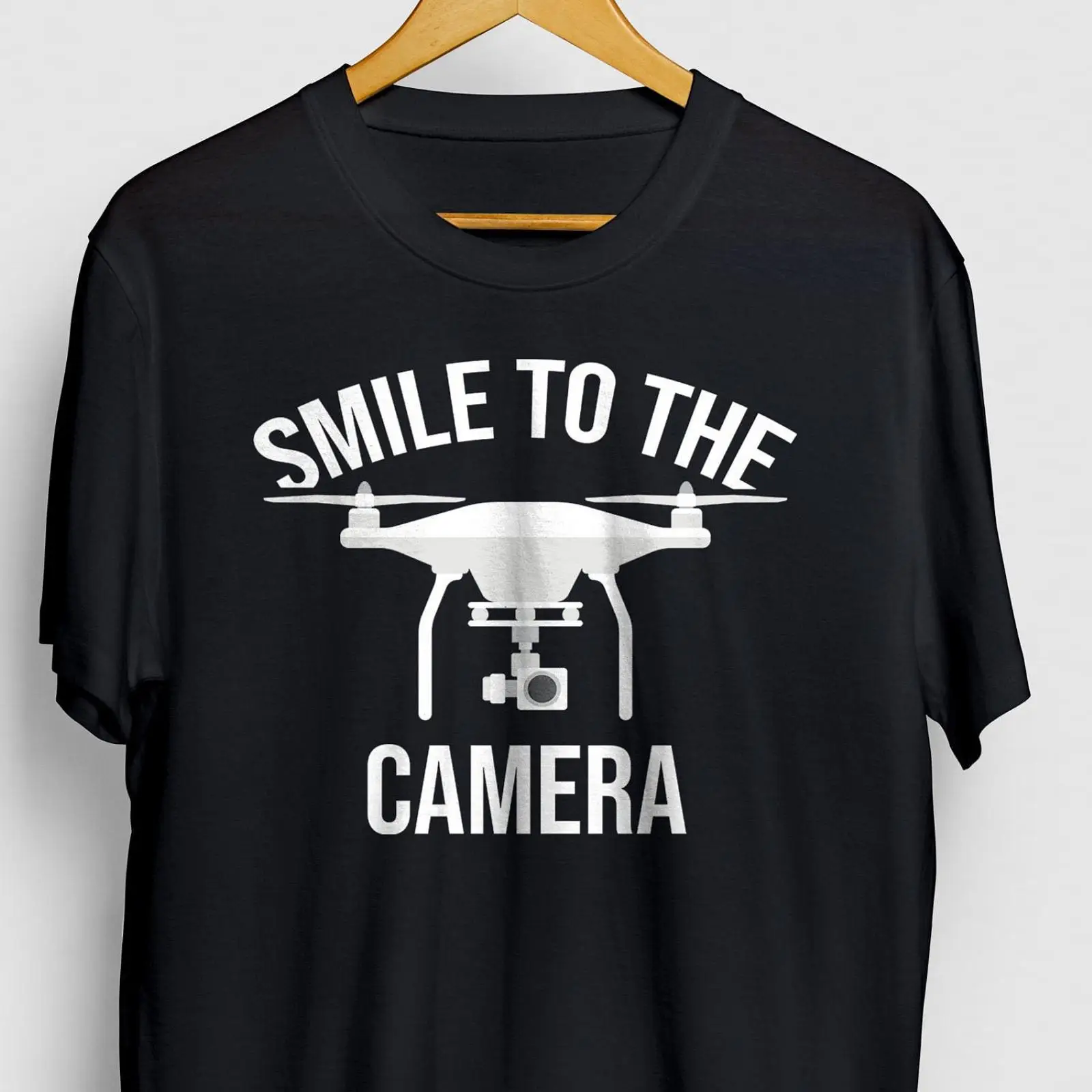 Vintage Fashion Photography - Maglietta Smile To The Camera Drone