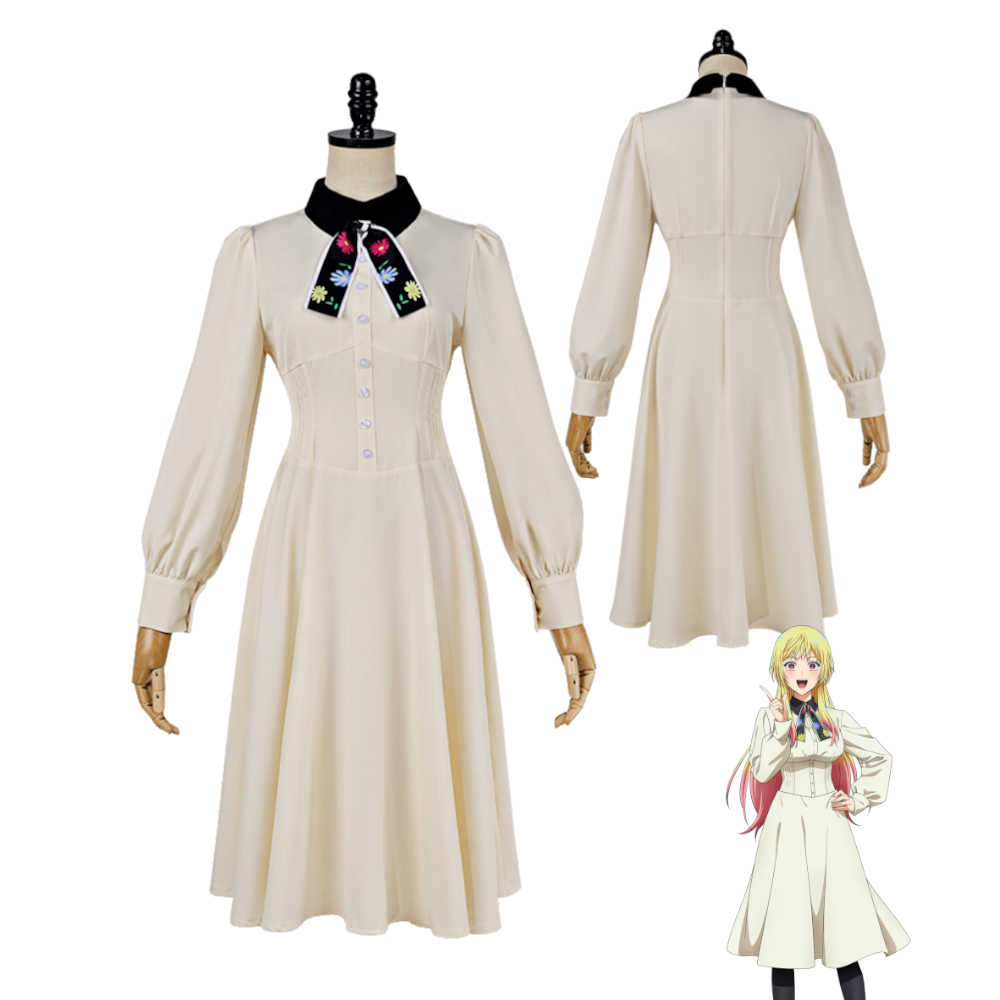 Vintage Slip Dress - Costume Cosplay Marriage Toxin Mei Kinosaki,