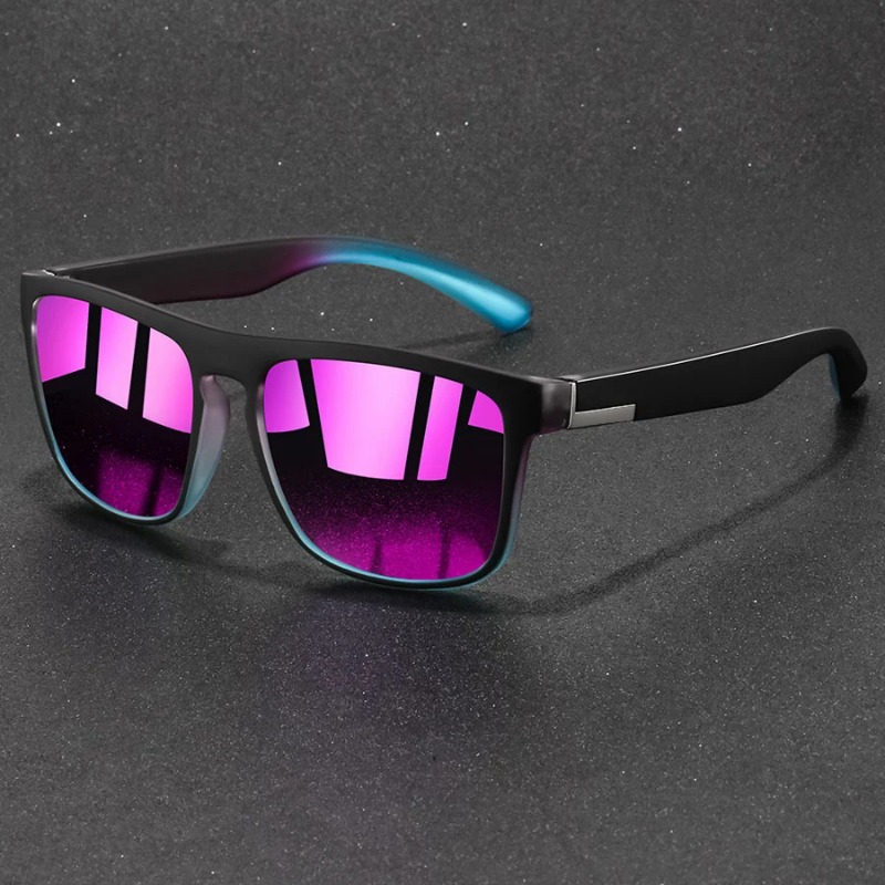 Vintage Fashion Glasses - Occhiali da sole sportivi quadrati vintage