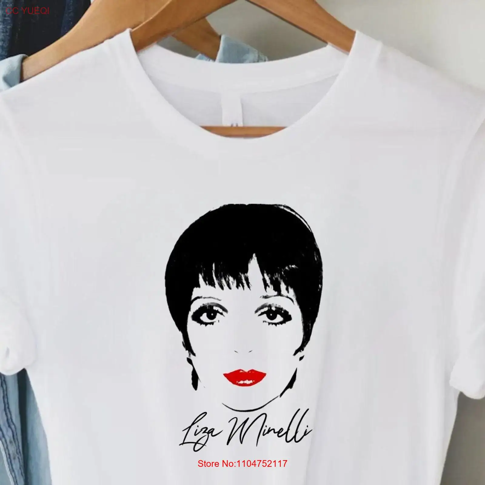 Vintage Fashion Icons - T-shirt iconica di Liza Minnelli, omaggio