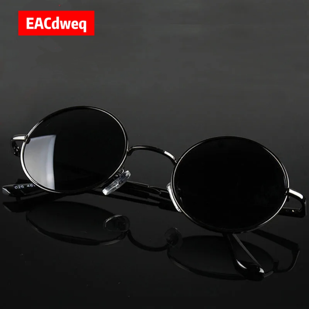Vintage Fashion Glasses - Occhiali da Sole Rotondi Retrò Vintage