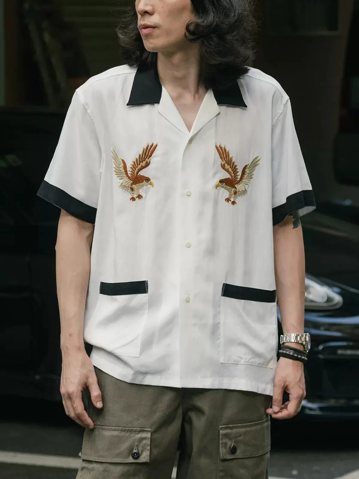 Camicia da campeggio con ricam - Bowling Shirt Camp recensione e prezzo