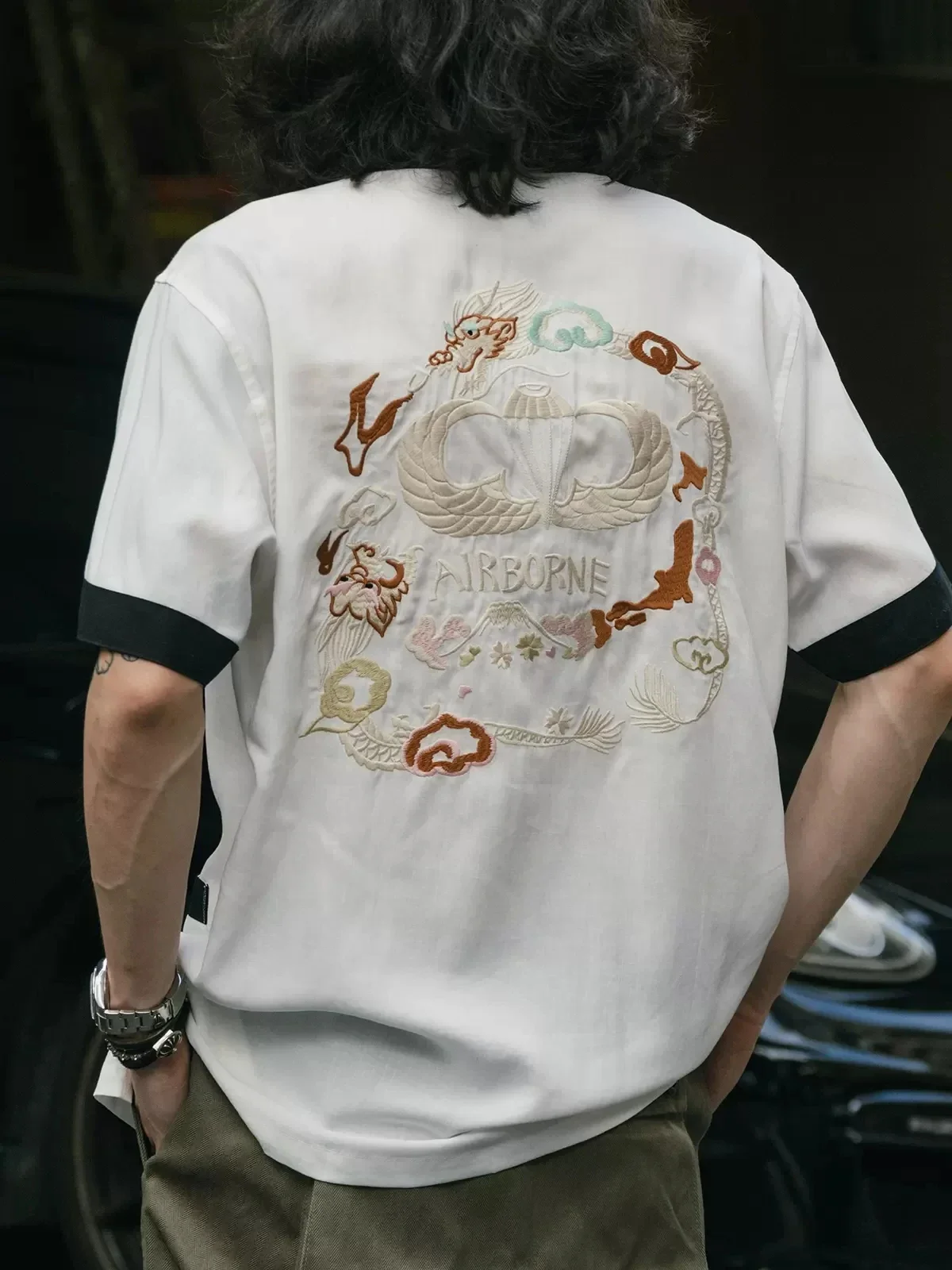 Camicia da campeggio con ricam - Bowling Shirt Camp recensione e prezzo