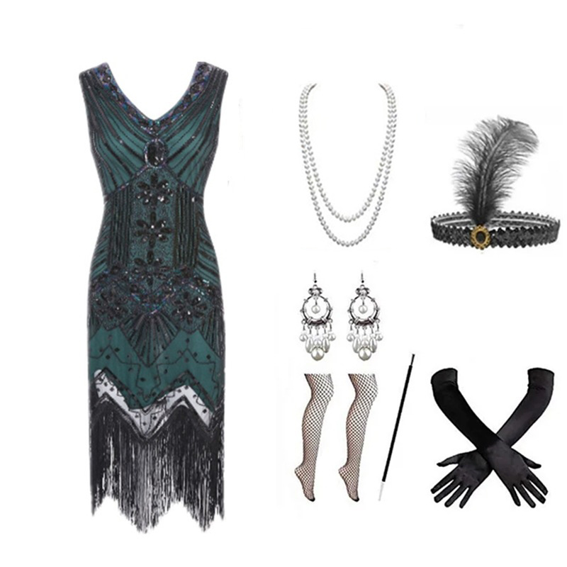 Set Abito Flapper Anni '20 per - Vintage Slip Dress recensione e prezzo