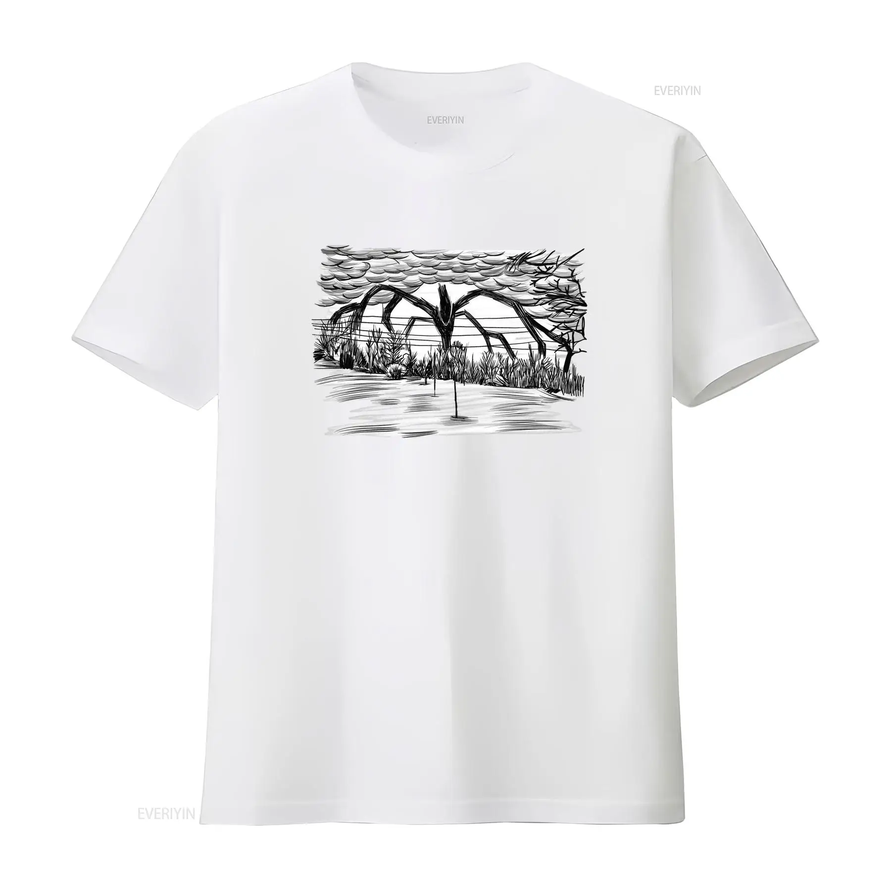 T-shirt casual con stampa arti - Vintage Fashion Sketches recensione e prezzo