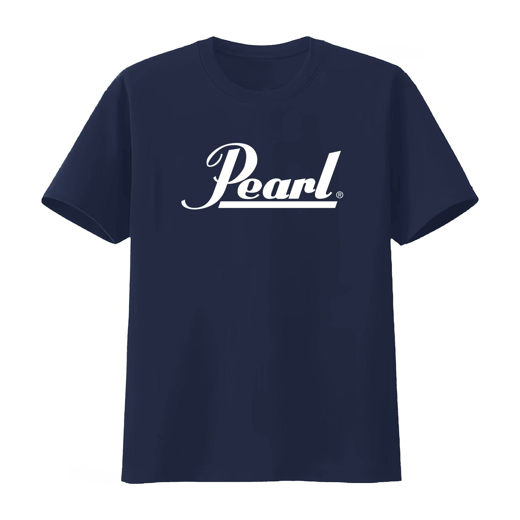 T-shirt Pearl Drums Logo Nero  - Vintage Fashion Icons recensione e prezzo