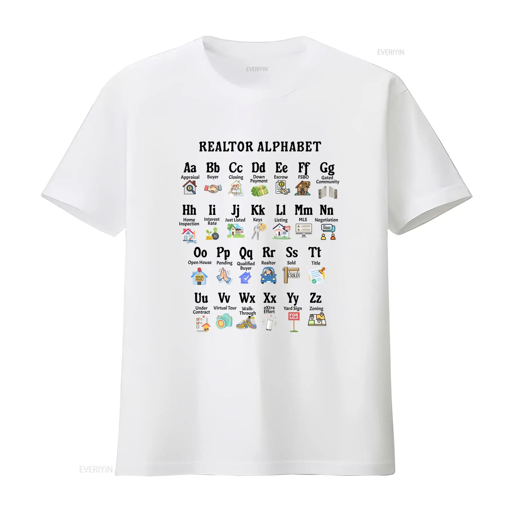 T-shirt Casual con Stampa Icon - Vintage Fashion Icons recensione e prezzo