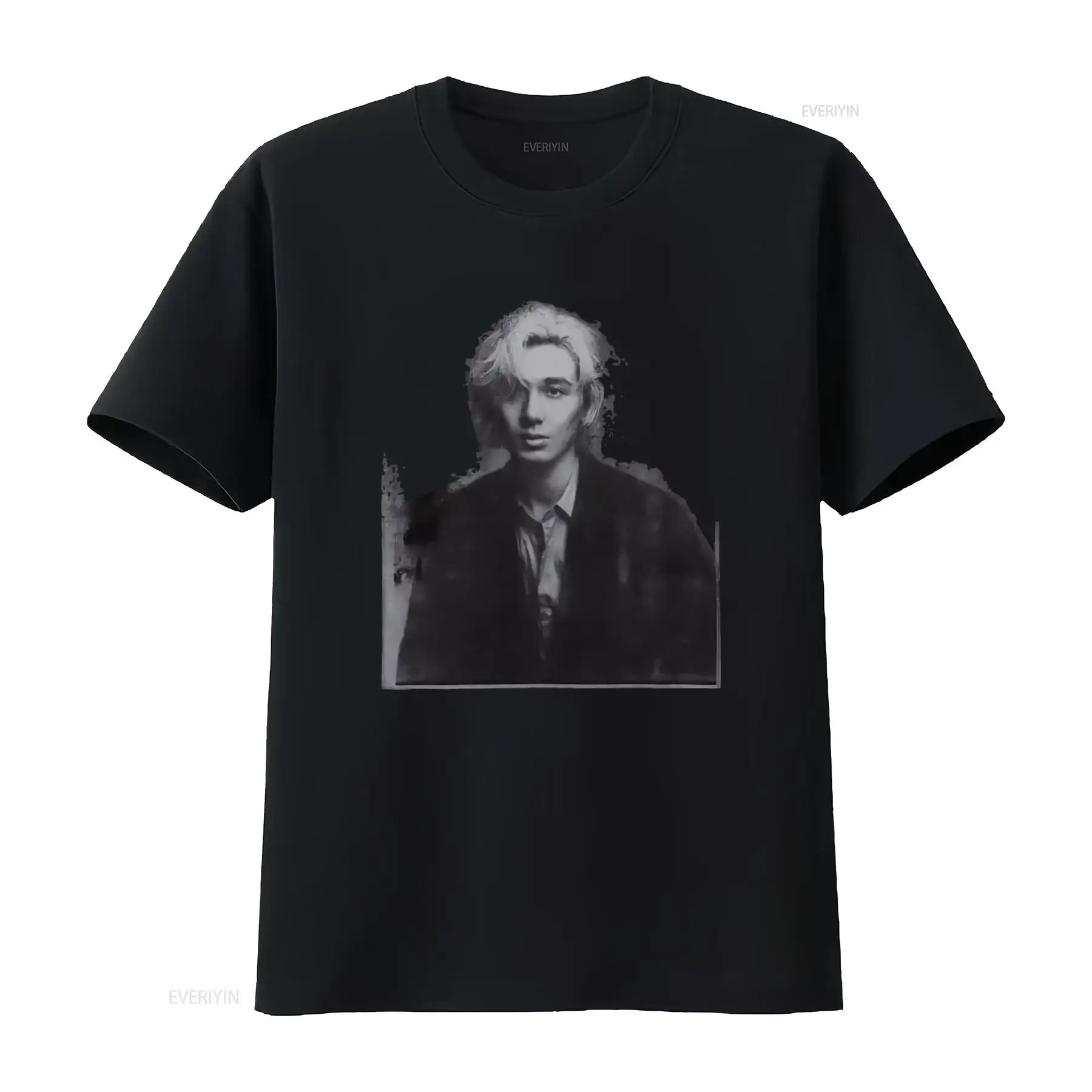 T-shirt in cotone nero Fujii K - Vintage Fashion Japan recensione e prezzo