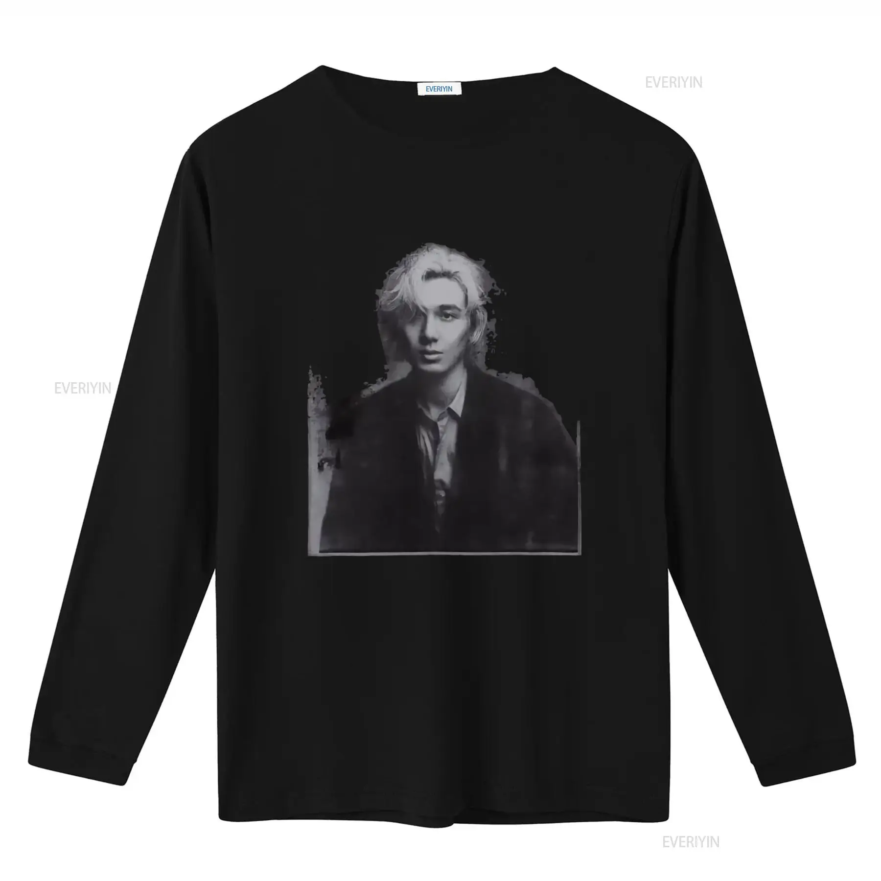 T-shirt in cotone nero Fujii K - Vintage Fashion Japan recensione e prezzo