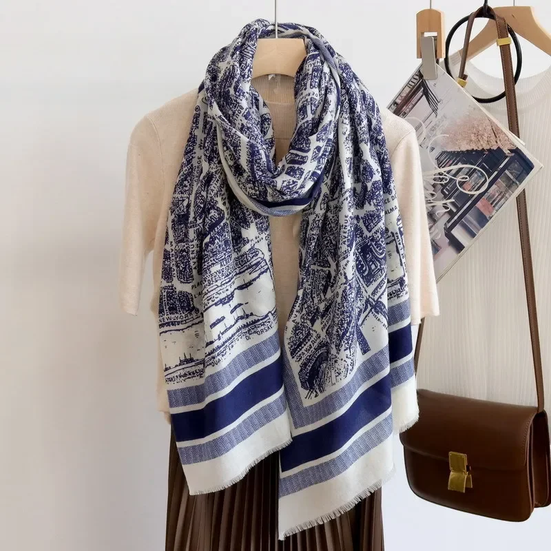 Sciarpa lunga calda morbida co - Vintage Fashion Paris recensione e prezzo